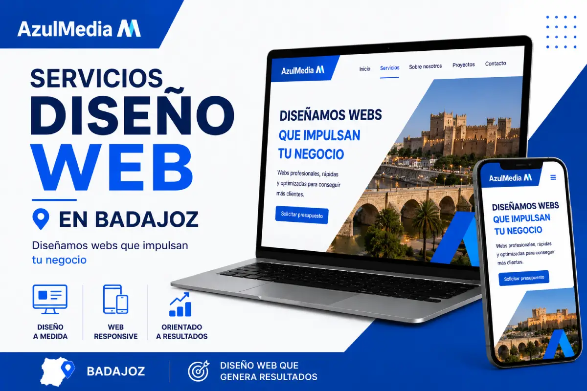 Diseño web en Badajoz