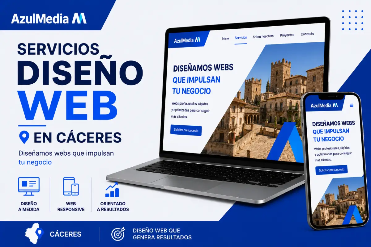 Diseño web en Cáceres
