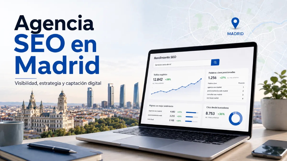 SEO en Madrid para empresas orientado a ganar visibilidad
